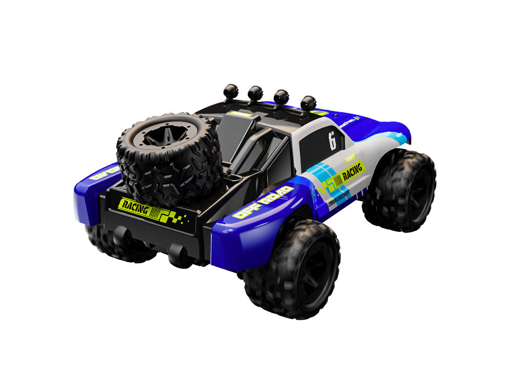 KFPLAN 1/18 ラジコントラック KF19 高速 4x4オフロードカー 30KM/H 技適認証済み デュアルバッテリーバージョン RTR