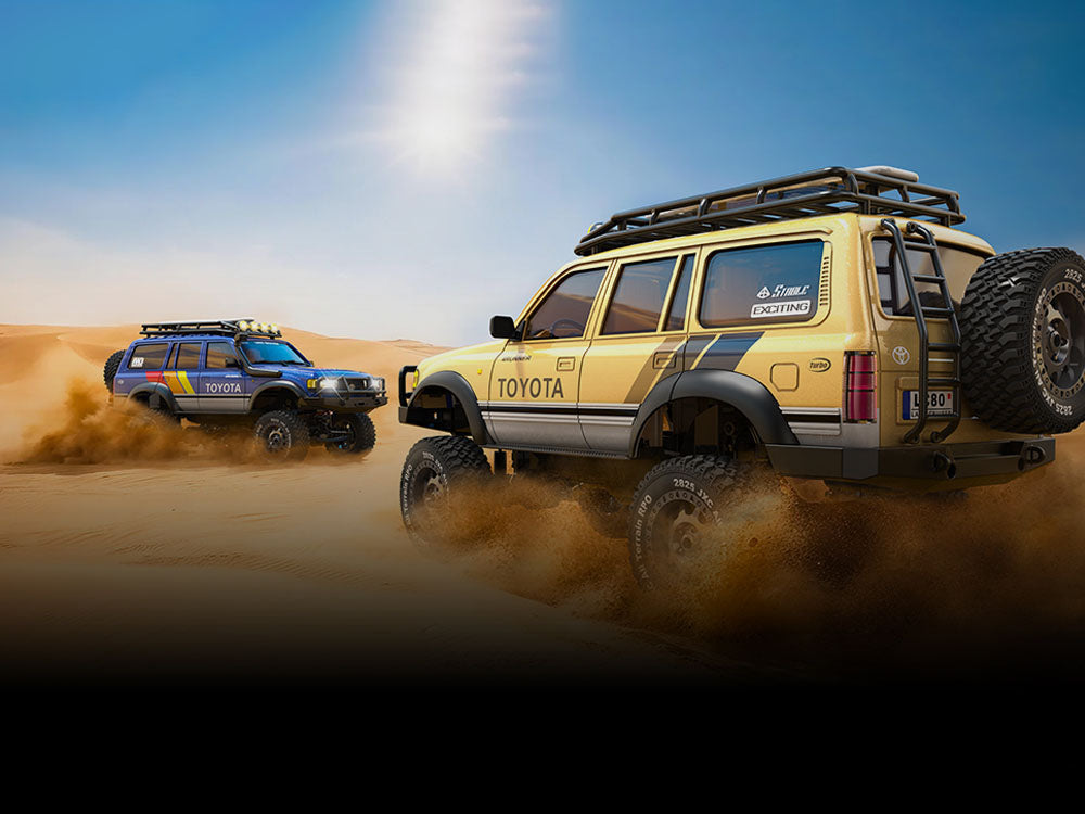 JXC 1:12 ランドクルーザー LC80 ラジコン 4WD クローラー オフロード RCカー 技適認証済み RTR