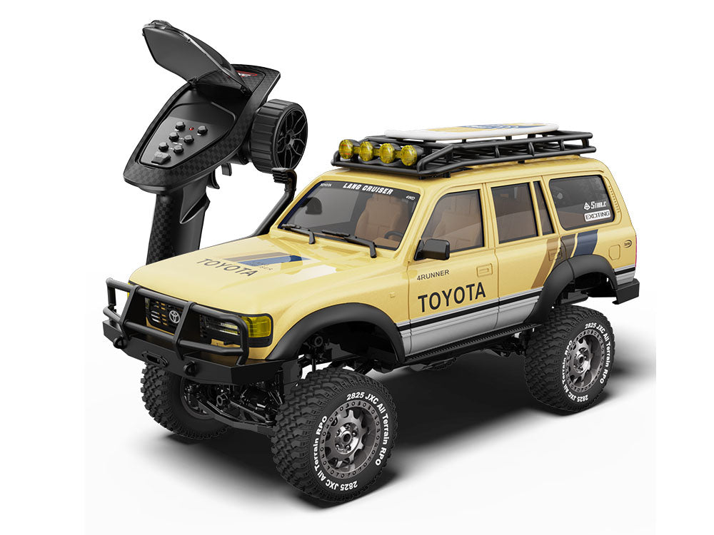 JXC 1:12 ランドクルーザー LC80 ラジコン 4WD クローラー オフロード RCカー 技適認証済み RTR