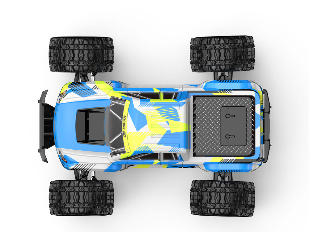 MJXRC 18208 1:18 高速ラジコンカー 30km/h 2色ボディ付属 1500mAhバッテリー2個 4WD 技適認証済み