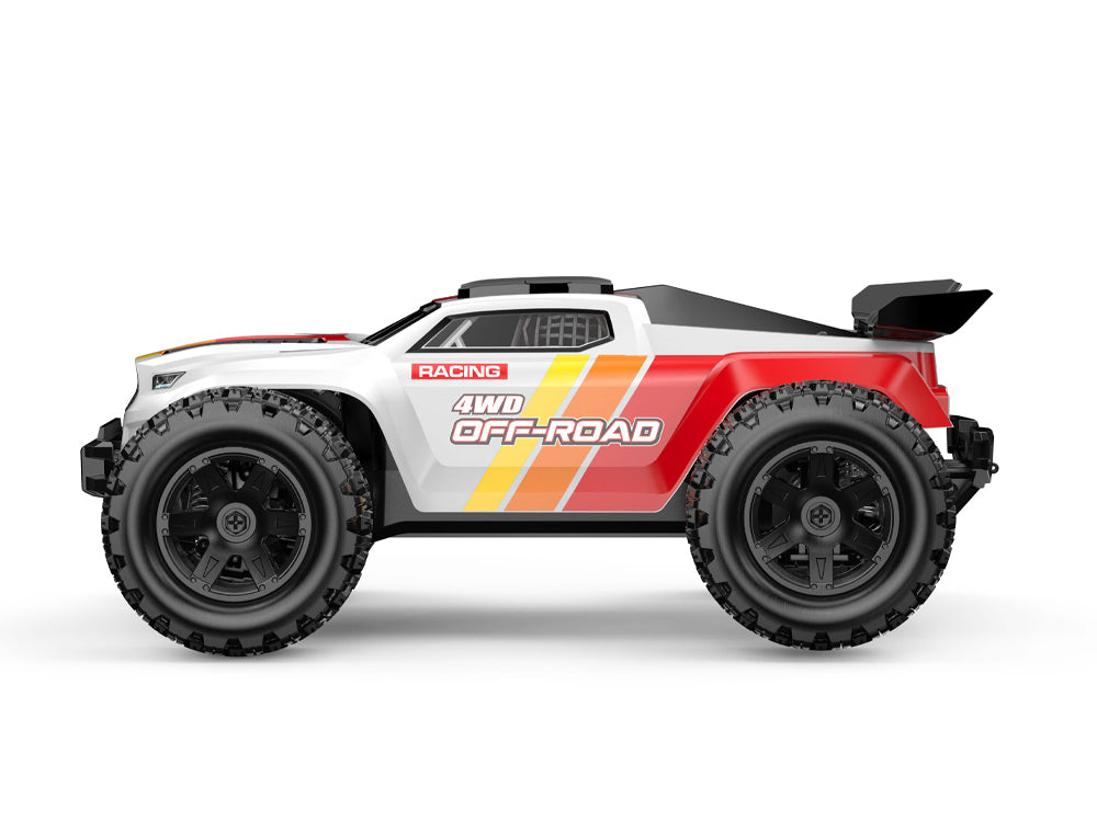 MJXRC 18208 1:18 高速ラジコンカー 30km/h 2色ボディ付属 1500mAhバッテリー2個 4WD 技適認証済み