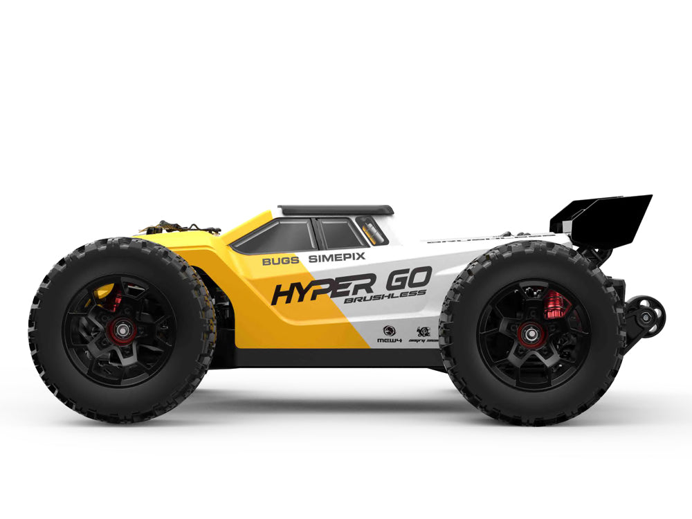 MJX 14207 1/14 ブラシレス 4WD RCカー 53km/h 高速オフロードトラック デュアルボディ付属 技適認証済み