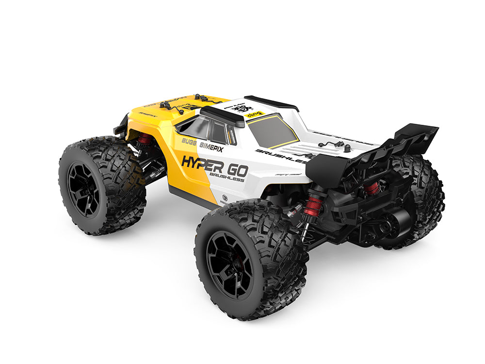 MJX 14207 1/14 ブラシレス 4WD RCカー 53km/h 高速オフロードトラック デュアルボディ付属 技適認証済み