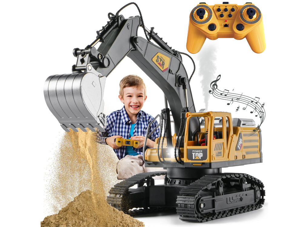 ARRISHOBBY 1/14スケール ラジコンショベル 建設車両 掘削機 680°回転 A/Bモデル 技適認証済み