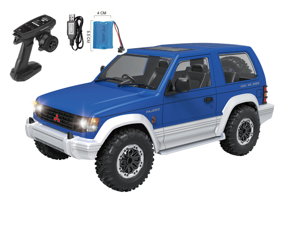 LDR/C 1:14 三菱PAJERO V24WG 1992 正規ライセンス オフロードRCクローラー LD1297S RTRセット 技適認証済