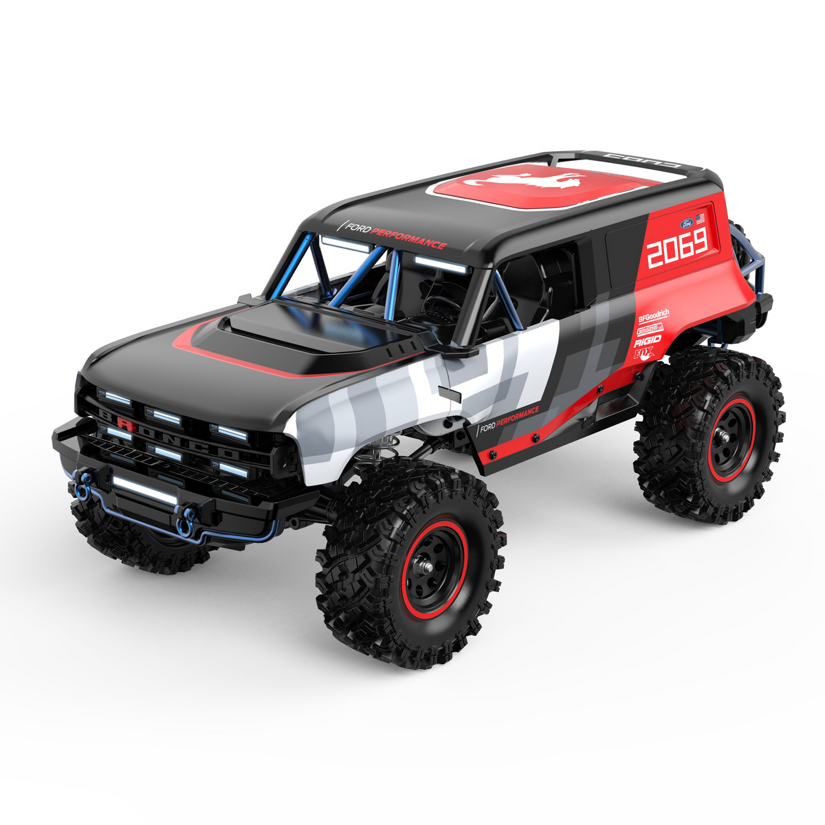 MJX H18P 1/18 Ford Bronco Baja 1000 ラジコンクローラーRTR 技適認証