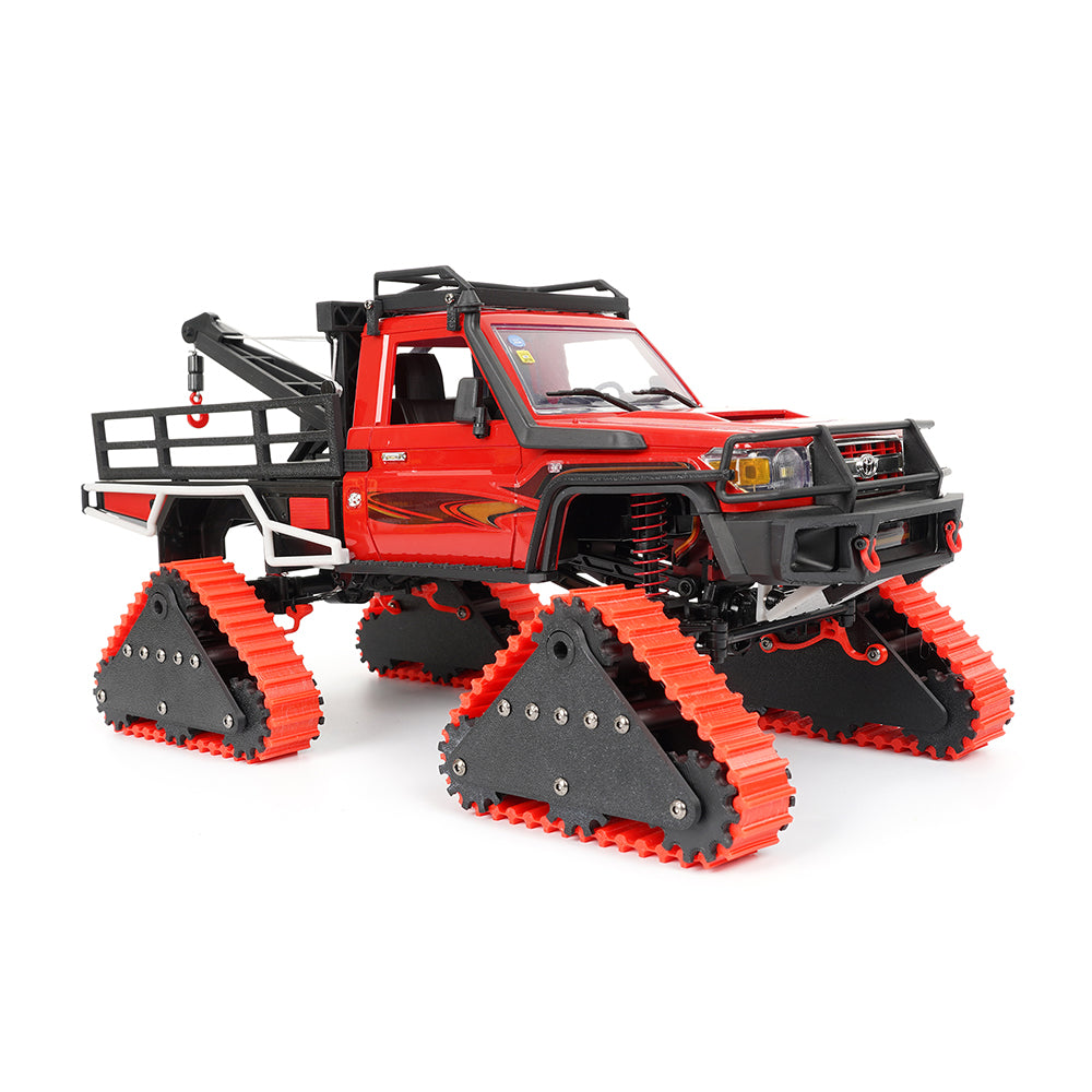 ARRISHOBBY MN-82T 対応 3Dプリント三角クローラーセット&車体プロテクション外装キット RC改造パーツ