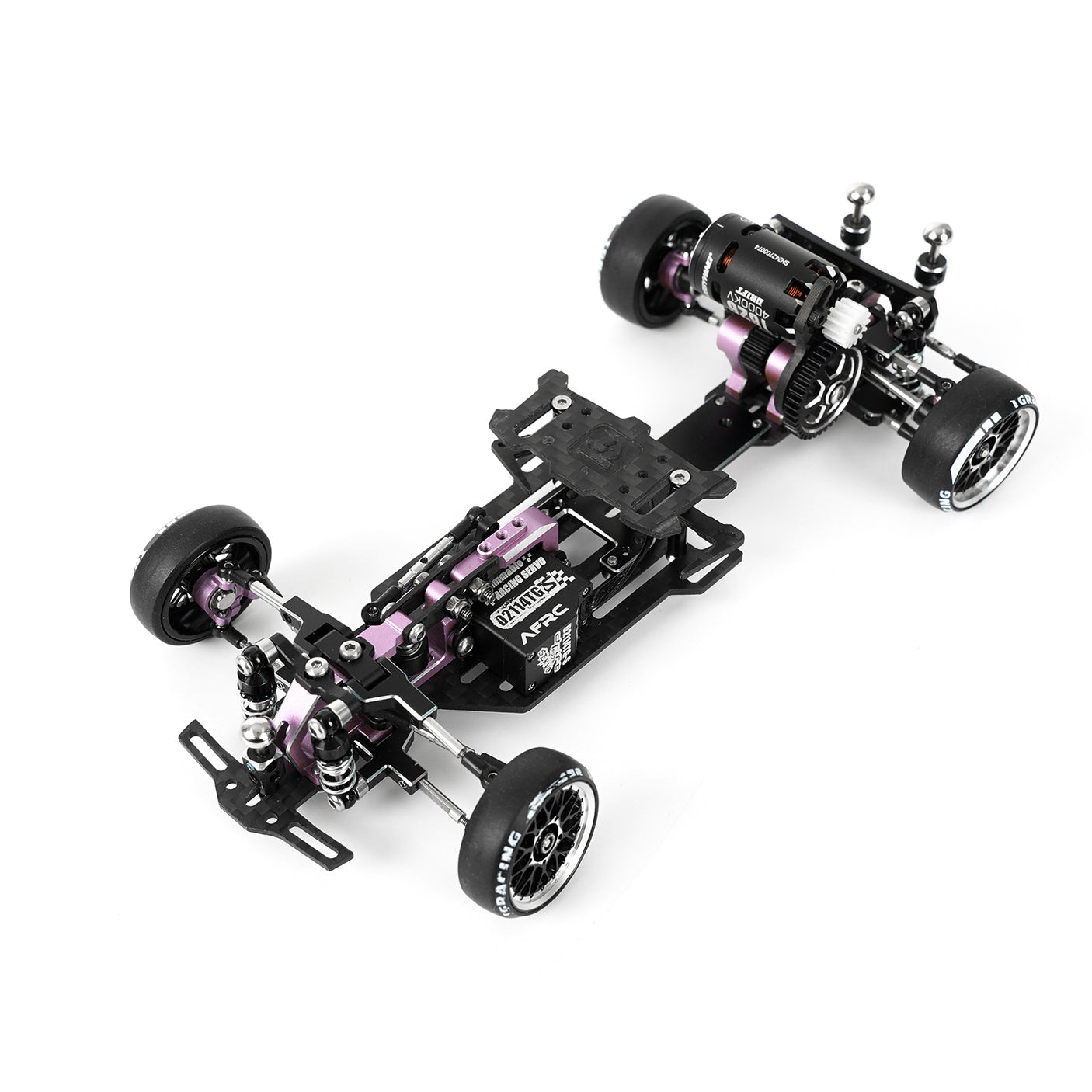 TG super RAN 1/24 RWD ドリフト二駆蚊車シャーシ