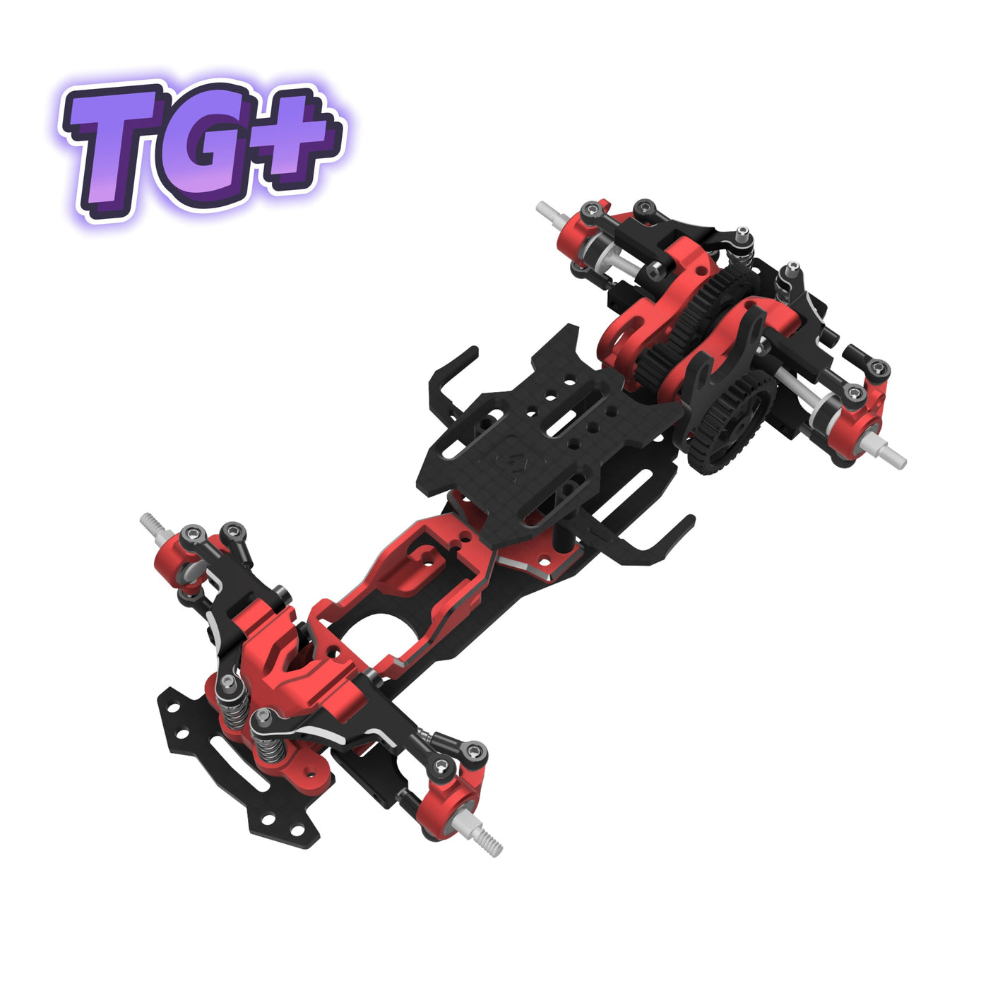 TG Super TG+ 1/24 RWD RCドリフトカーシャーシ(電子パーツ付属)