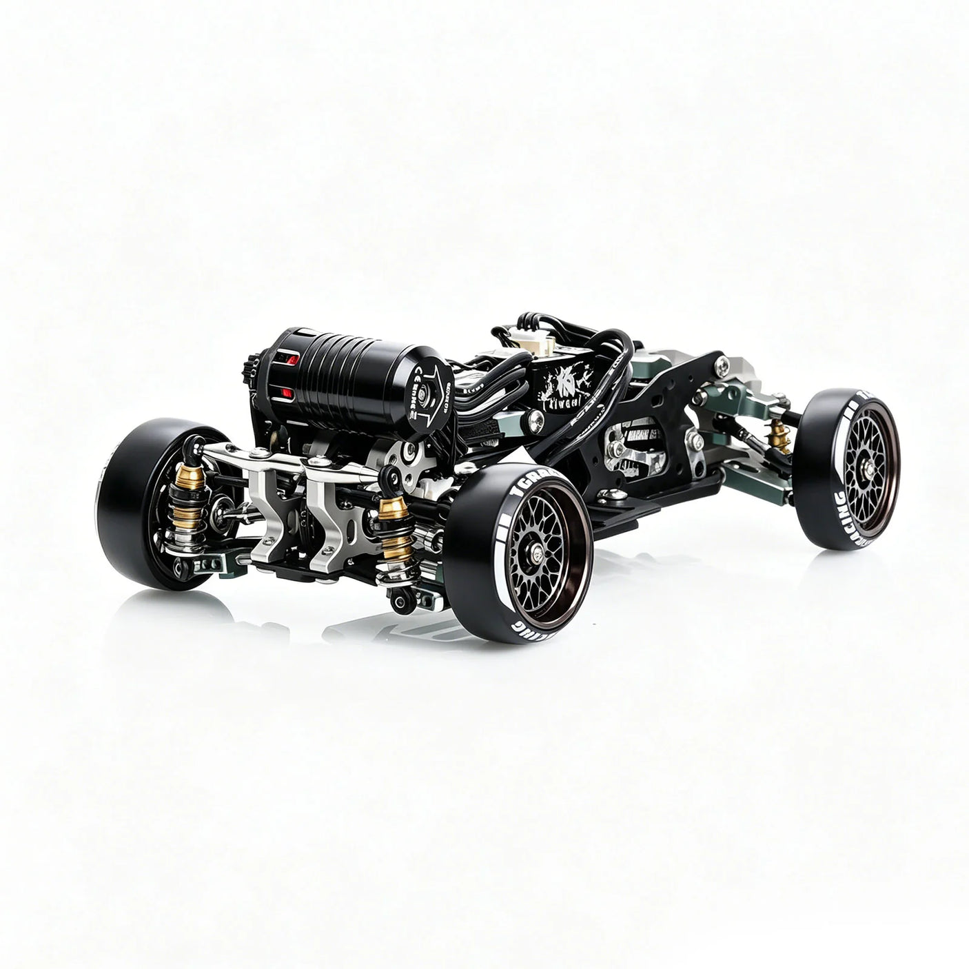 LSD MONO 1/24 RWD RC ドリフト蚊車 組立完成品