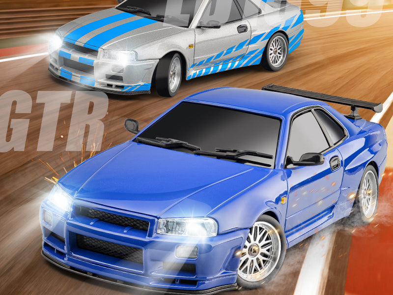 LDR/C 1/18 GTR LD1899 2.4Gラジコンドリフトカー 比例制御RCカー