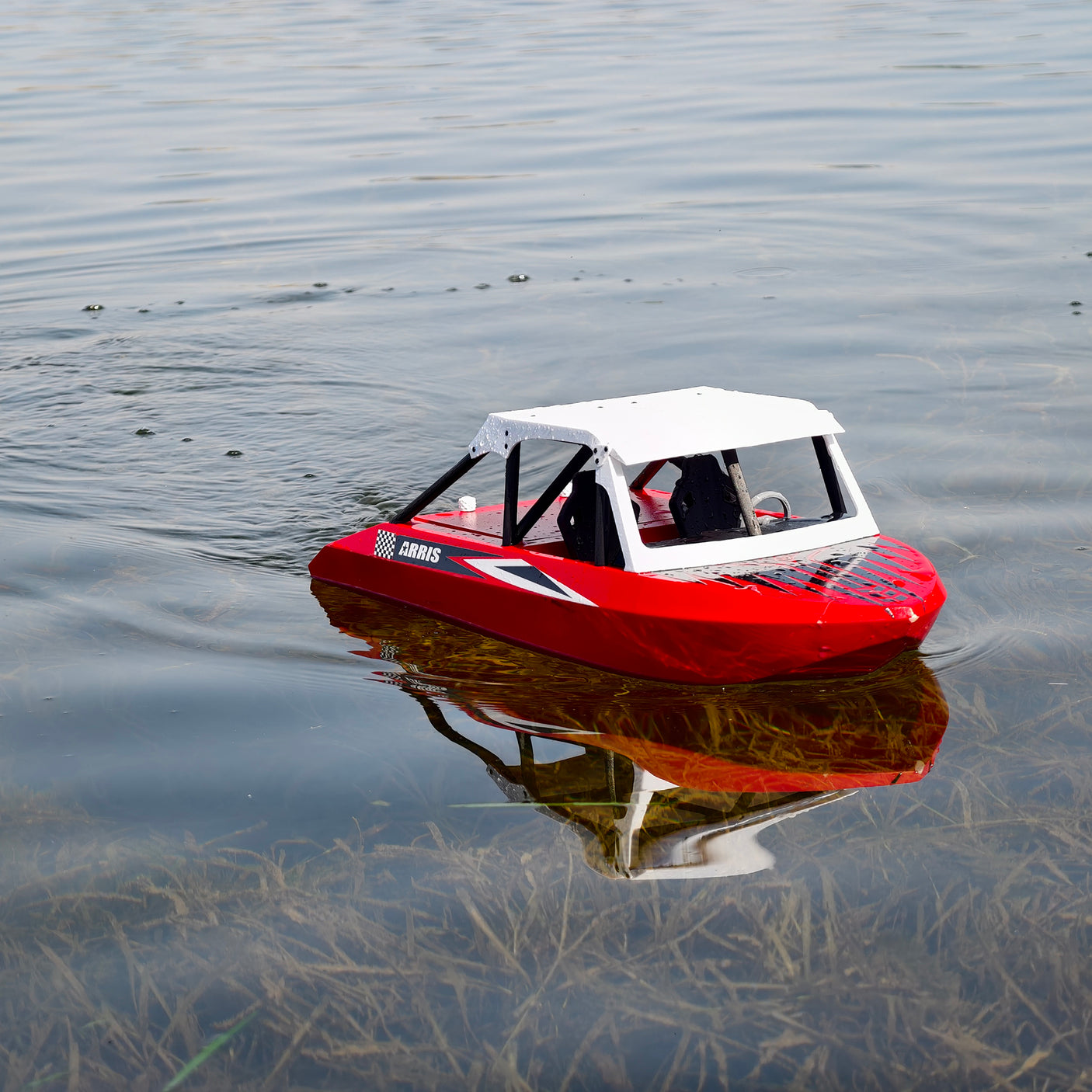 ARRISHOBBY M-JET35 1/6ジェットポンプRCカートボート フルセット(送信機付)ジャイロ搭載 技適認証済