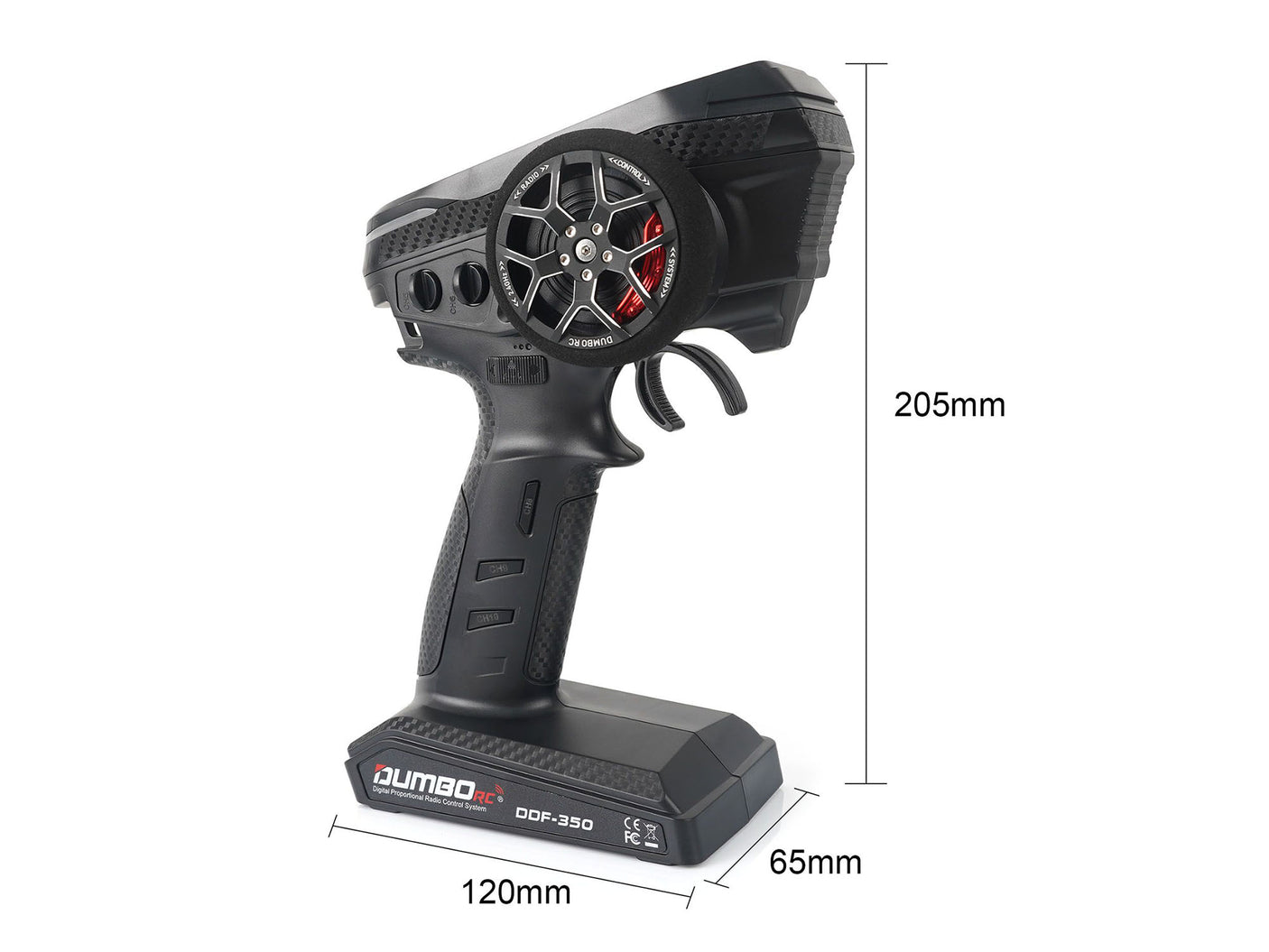 DUMBORC DDF-350 10CHプロポセット350M長距離制御 技適認証済