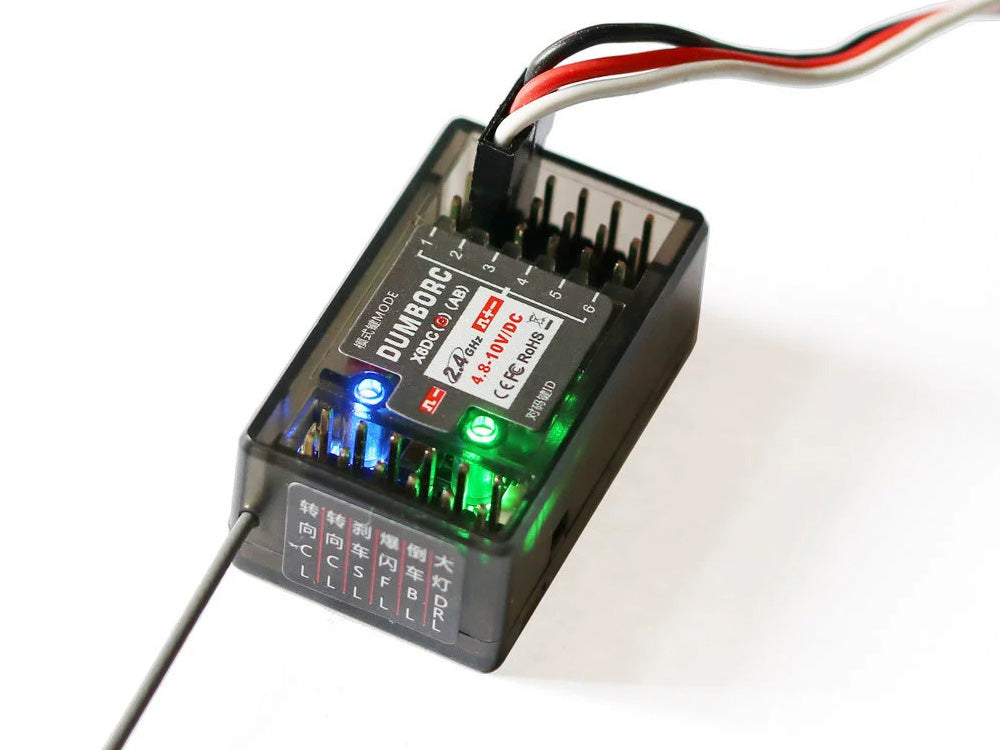 DUMBORC X6DCG 6CH受信機