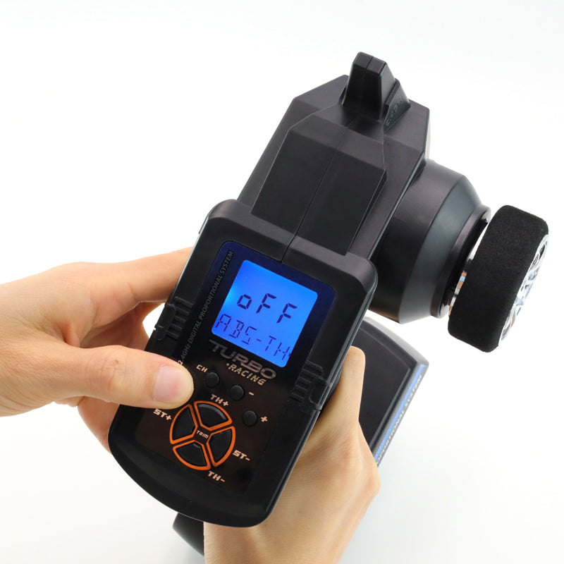 Turbo Racing P62 2.4G 4CH プロポセット技適認証済みRCカーラジコンボート用送信機受信機付き