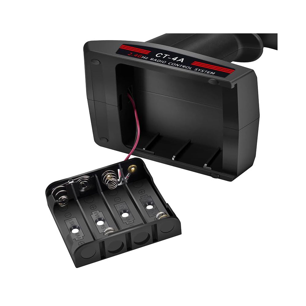 HOTRC CT-4A 4CH RC プロポセット(送信機+受信機)2.4ghz ラジコンカー タンク ボート用リモコン