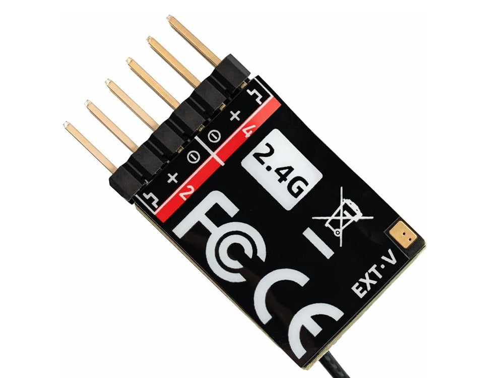 RadioMaster ER4 2.4GHz ELRSレシーバー 4CH PWM受信機