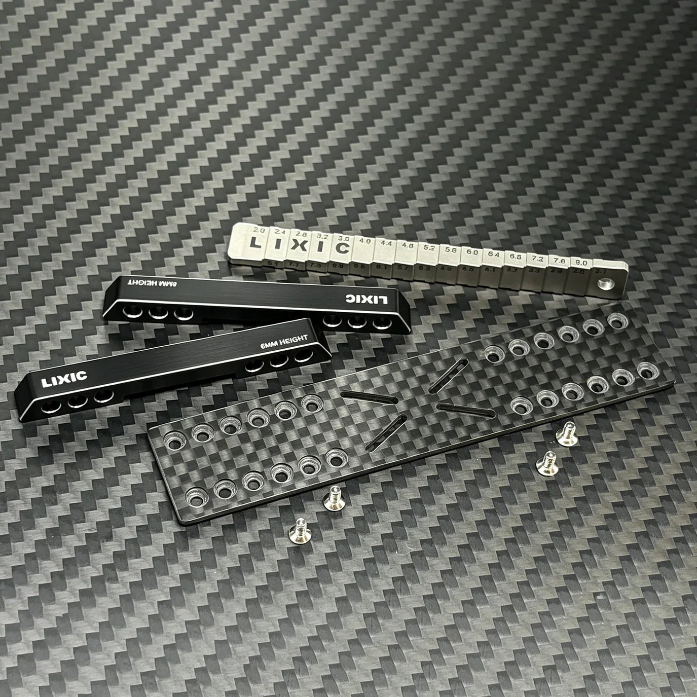 LSD LIXIC チタン製車高ゲージ&ドループブロック