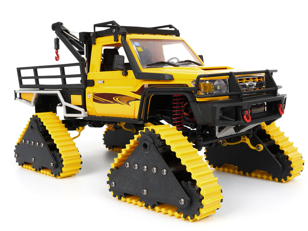 ARRISHOBBY MN-82T 対応 3Dプリント三角クローラーセット&車体プロテクション外装キット RC改造パーツ