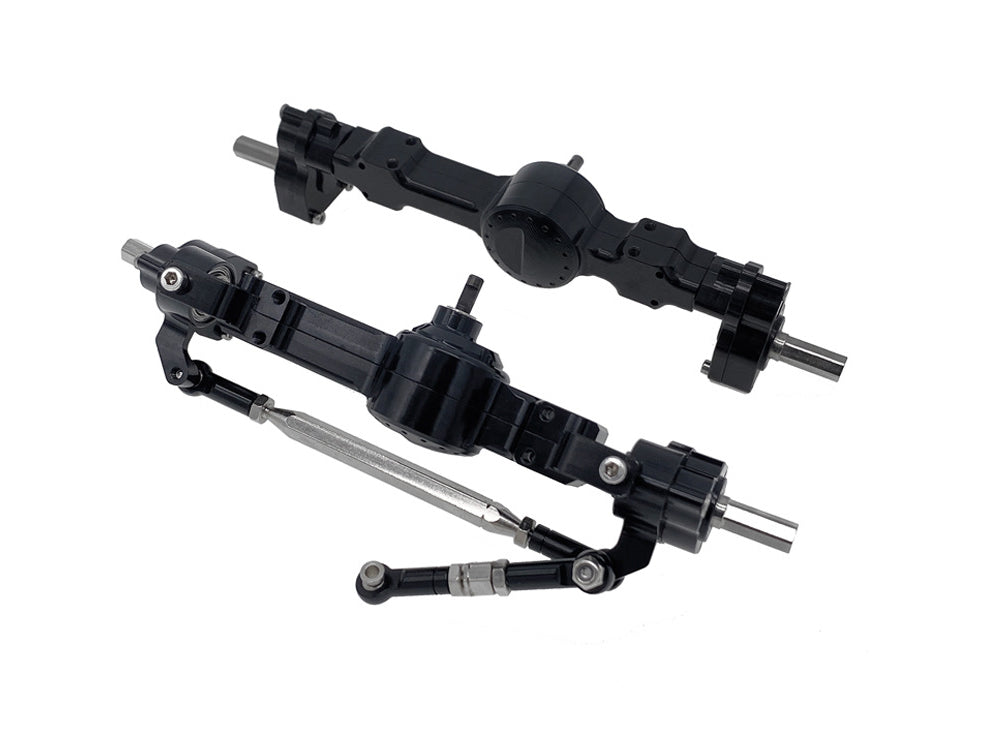 アルミ製前後アクスル アップグレードパーツ MN MODEL WPL用