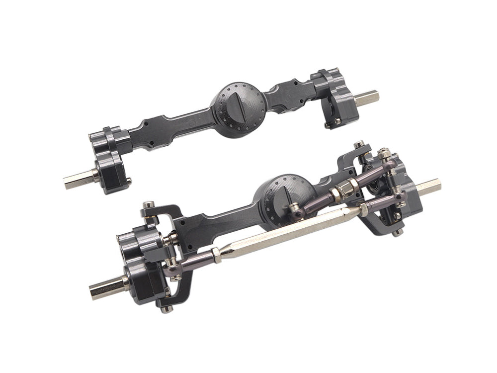 アルミ製前後アクスル アップグレードパーツ MN MODEL WPL用