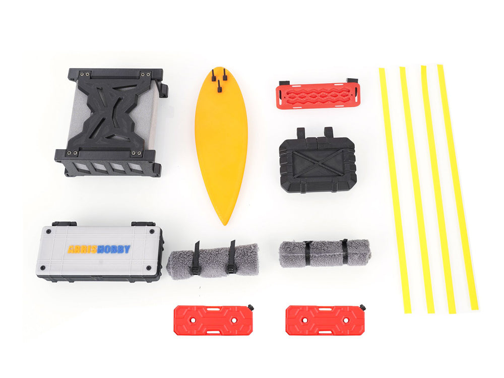 ARRISHOBBY ラジコンカー装飾パーツセット(3Dプリント) MN MODEL MN128ラジコンクローラー用