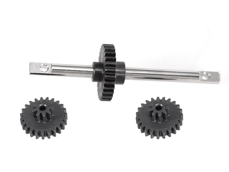 LC79ギアボックスメタルギアアップグレードスペアパーツ MN 1/12 MN78 MN82 MN168 99sV2用