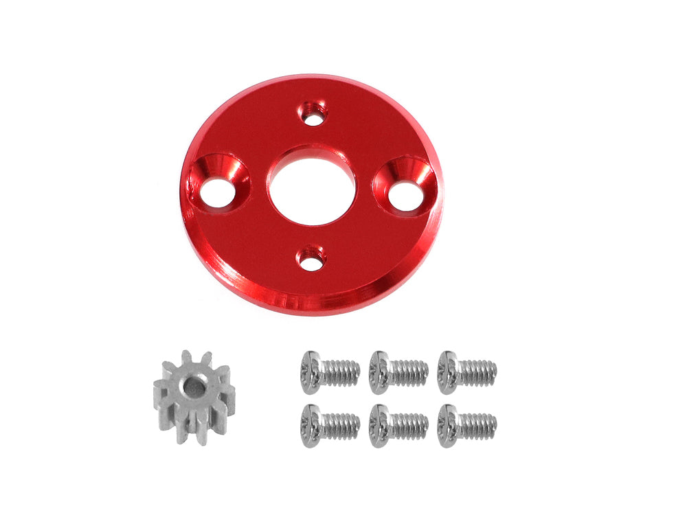 MN MODEL RCカー用370モーター マウント&スチールギア アップグレードパーツ