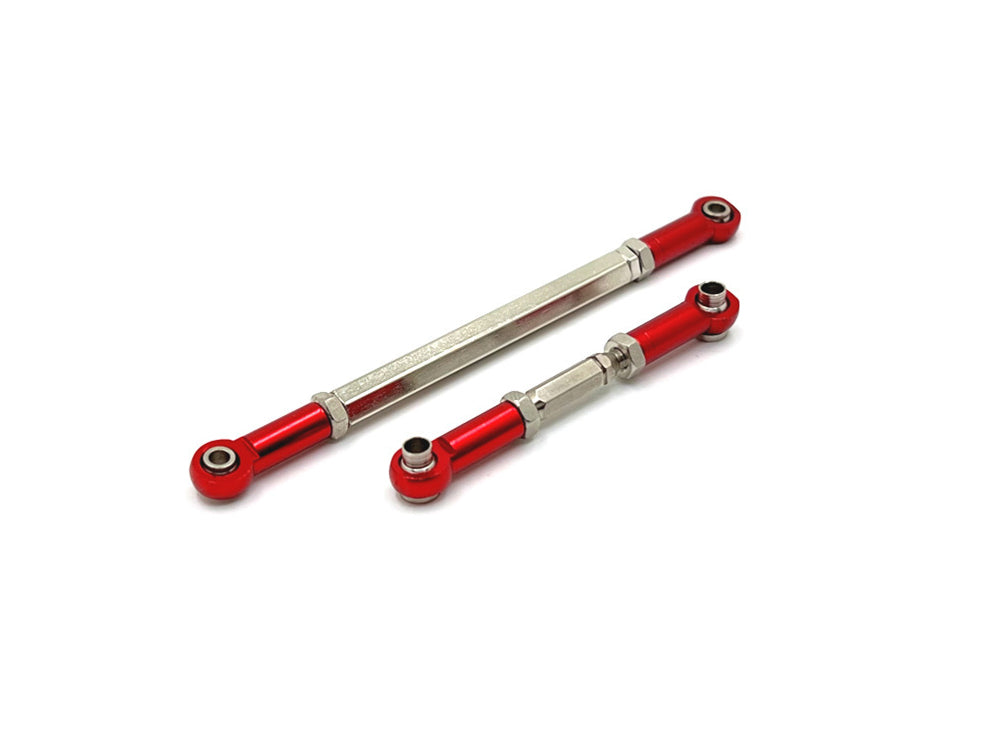 MN MODEL ラジコンカー用 アップグレードパーツ アルミ製 フロントアクスル ステアリングリンクセット