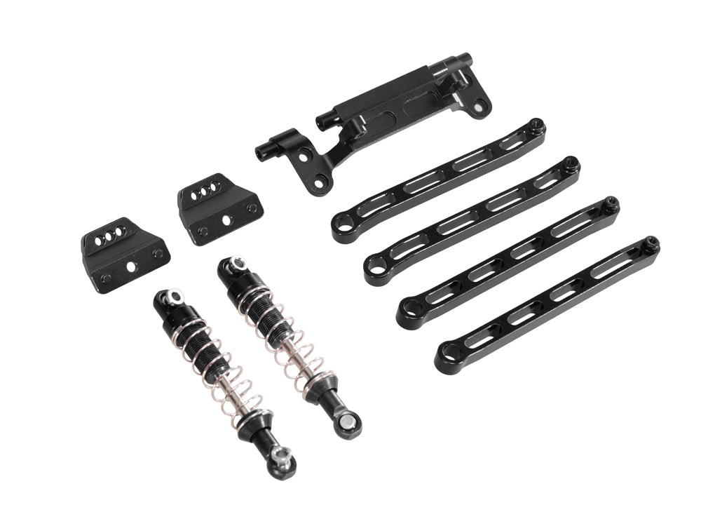 MN MODEL ラジコンカー用アルミ製 ショックマウント シャーシリンク ダンパーセット アップグレードパーツ