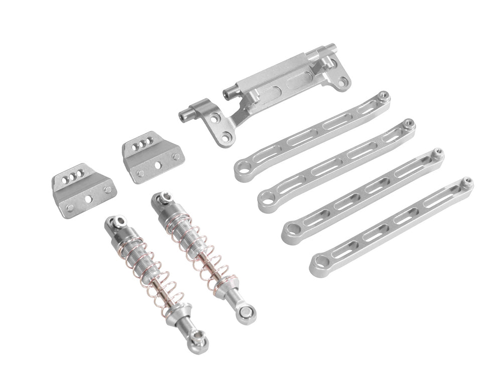 MN MODEL ラジコンカー用アルミ製 ショックマウント シャーシリンク ダンパーセット アップグレードパーツ