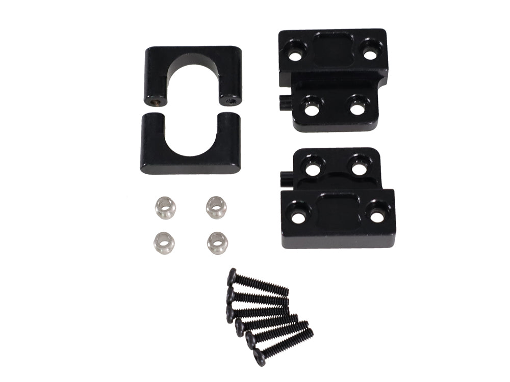 MN MODEL ラジコンカー用アップグレードパーツ アルミ製 リヤリーフスプリングマウント ラジコンカー 強化金属パーツ