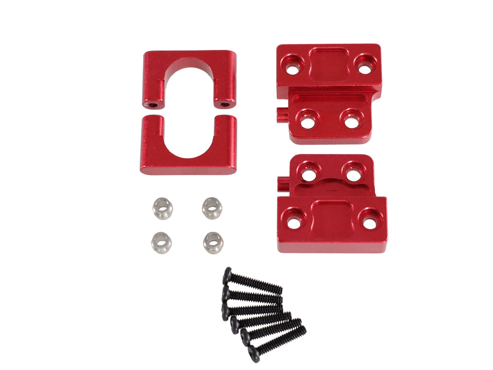 MN MODEL ラジコンカー用アップグレードパーツ アルミ製 リヤリーフスプリングマウント ラジコンカー 強化金属パーツ