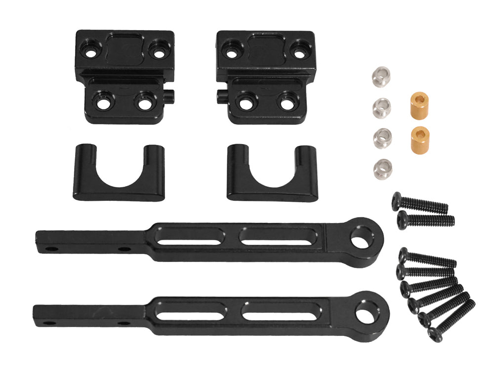 MN MODEL RCカー用 メタルOP リアリンク化キット アルミ合金製 サスペンションアップグレードパーツ