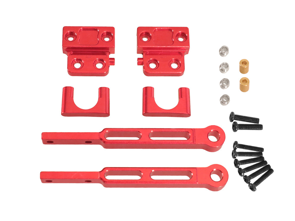 MN MODEL RCカー用 メタルOP リアリンク化キット アルミ合金製 サスペンションアップグレードパーツ