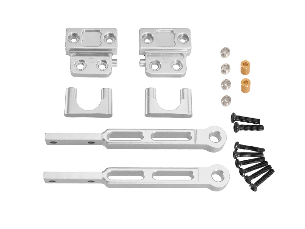 MN MODEL RCカー用 メタルOP リアリンク化キット アルミ合金製 サスペンションアップグレードパーツ