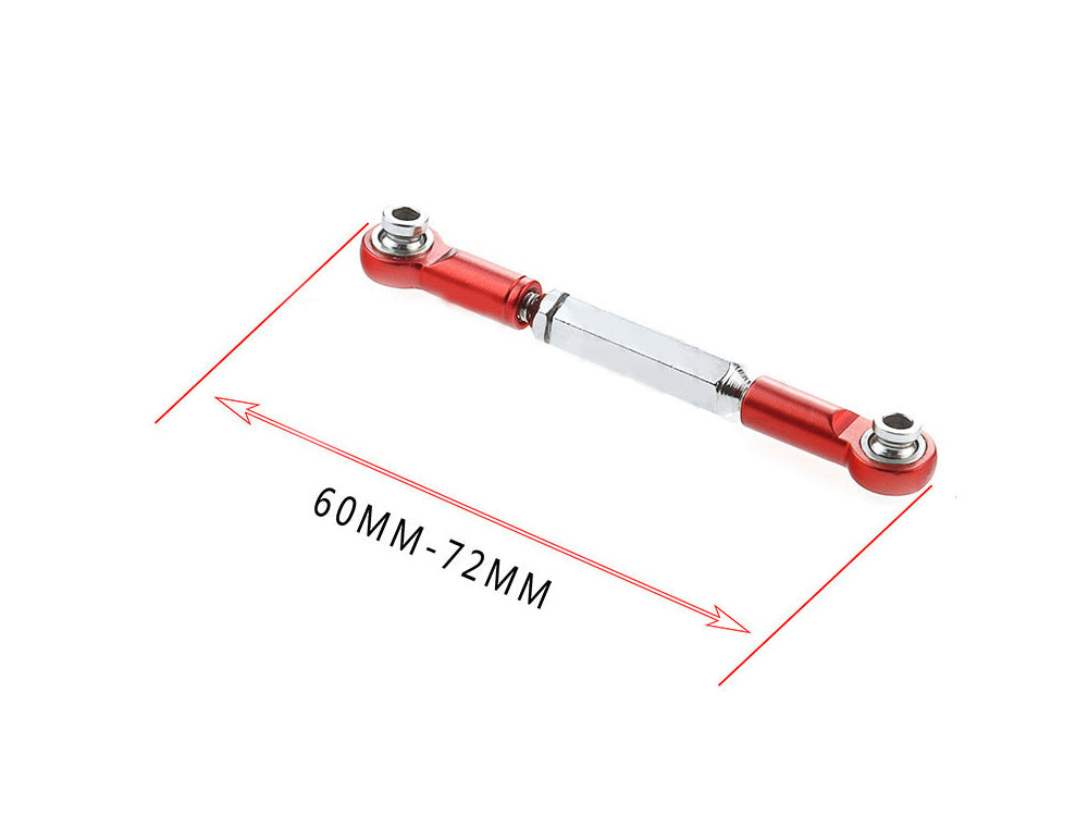 調整可能な金属製プルロッド WPL 1/16 MN MODEL 1/12