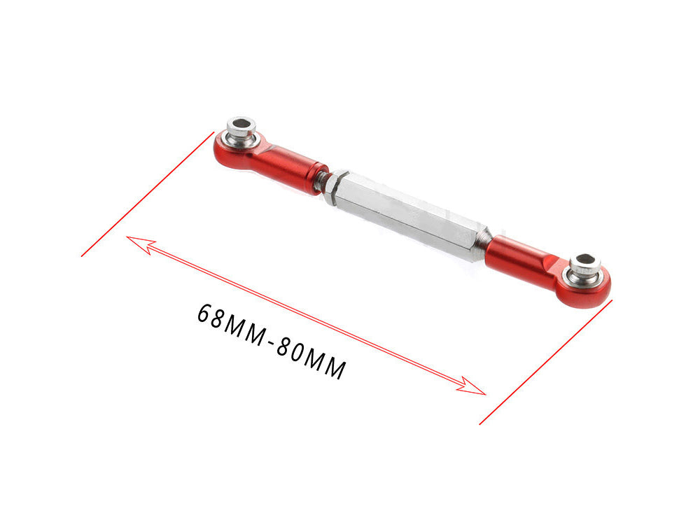 調整可能な金属製プルロッド WPL 1/16 MN MODEL 1/12