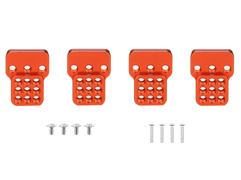 金属製アップグレードショックアブソーバーブラケットWPL 1/16 MN MODEL 1/12