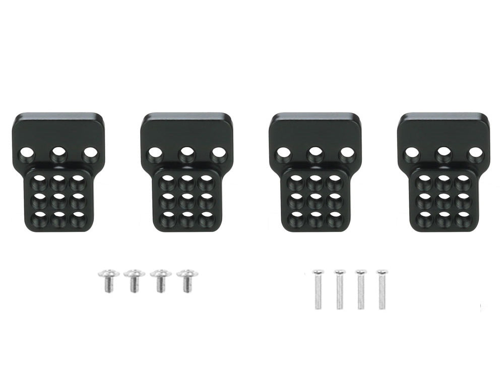 金属製アップグレードショックアブソーバーブラケットWPL 1/16 MN MODEL 1/12