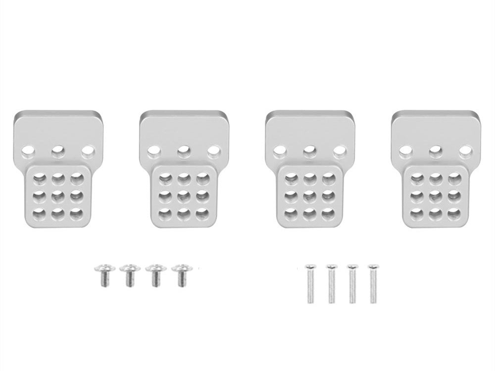 金属製アップグレードショックアブソーバーブラケットWPL 1/16 MN MODEL 1/12