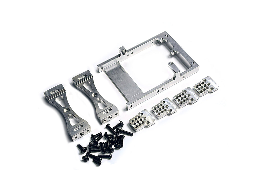 金属サーボケース RCカーアップグレード改造パーツ MN MODEL /WPL RCカーに対応