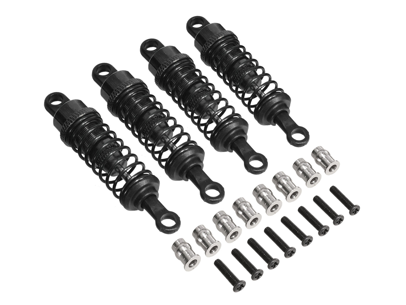 油圧ショックアブソーバーMN MODEL MN78 MN82 MN98 MN99s MN168 WPL C14 C24用