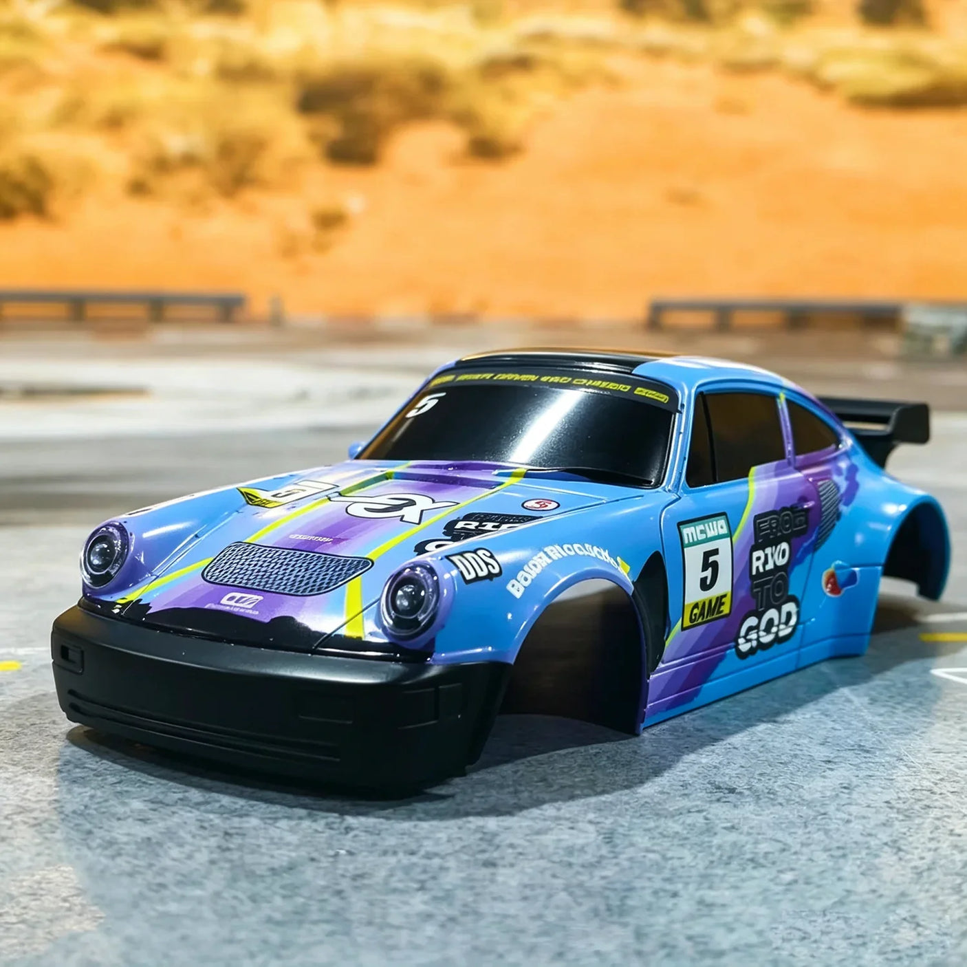 ARRIS 1/24プラスチックカーシェル ポルシェ911スタイル