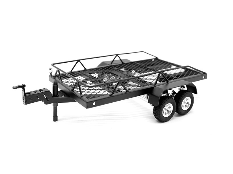 PMM 1/24 RC 金属トレーラー Trx4m Scx24 fcx24 Fcx18 CR18Pに対応