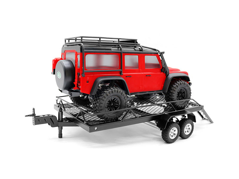 PMM 1/18 RC 金属製トレーラー Trx4m Scx24 fms24 fms18 CR18Pに対応