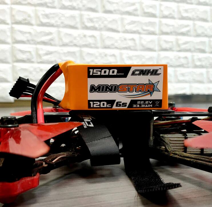 CNHL MiniStar 1500mAh 22.2V 6S 120Cリポバッテリー