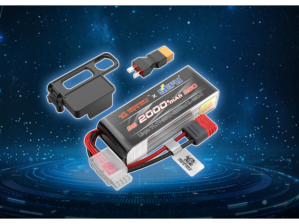 MJX B3S20 3S 11.1V 2000mAh 25C リポバッテリー