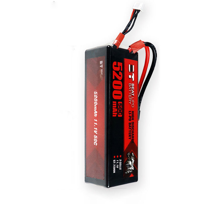 BT 5200mAh リポバッテリー|RCカー用 2S/3S 50C/80C電池| 高速オフロードラジコンカー対応