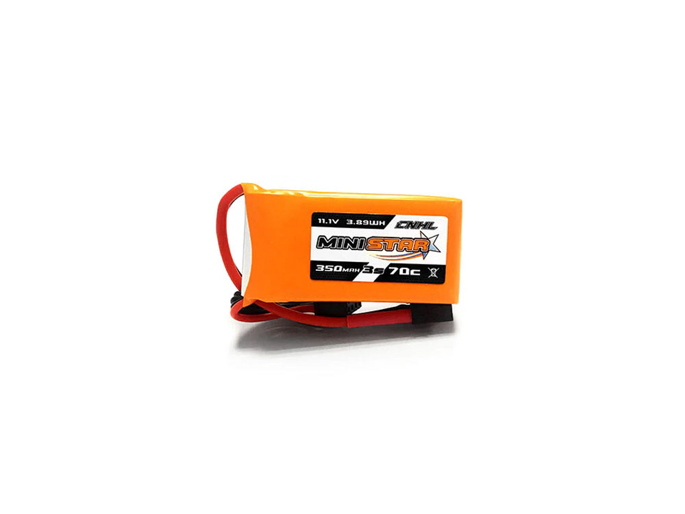 CNHL MiniStar 350mAh 11.1V 3S 70C LiPoバッテリー XT30U FPVドローン対応 3本セット